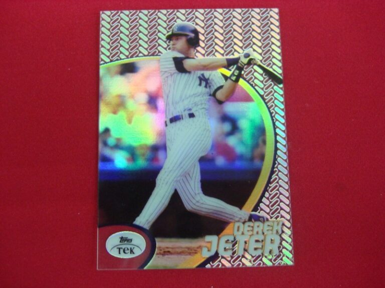 Derek Jeter 1998 Topps Tek Acetate Rookie Card (#14, Pattern #27)