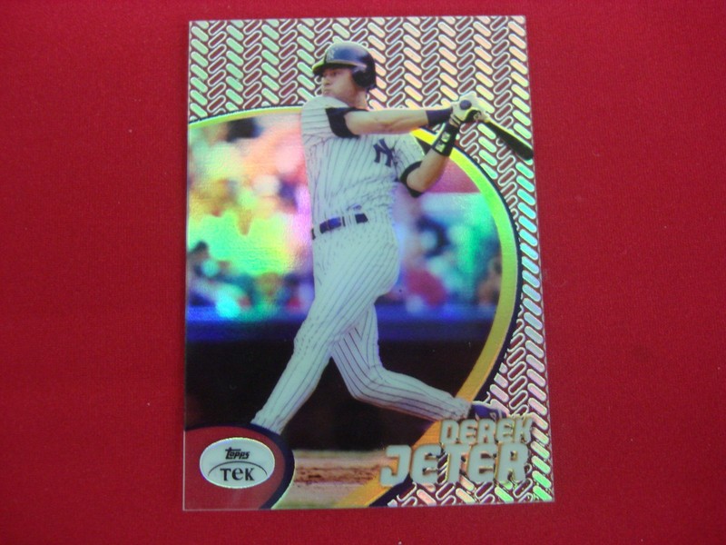 Derek Jeter 1998 Topps Tek Acetate Rookie Card (#14, Pattern #27)