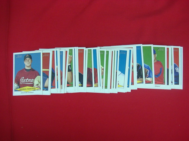 2007 Bowman Heritage Prospects Baseball Card Set (39/100)