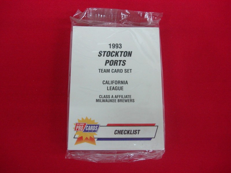 1993 Stockton Ports ProCards MLB Team Set