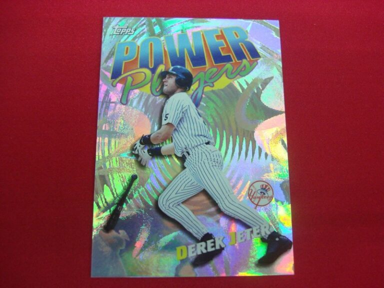 Derek Jeter 1999 Topps Power Players holographic foil baseball card (#P20) graded Gem Mint by PSA