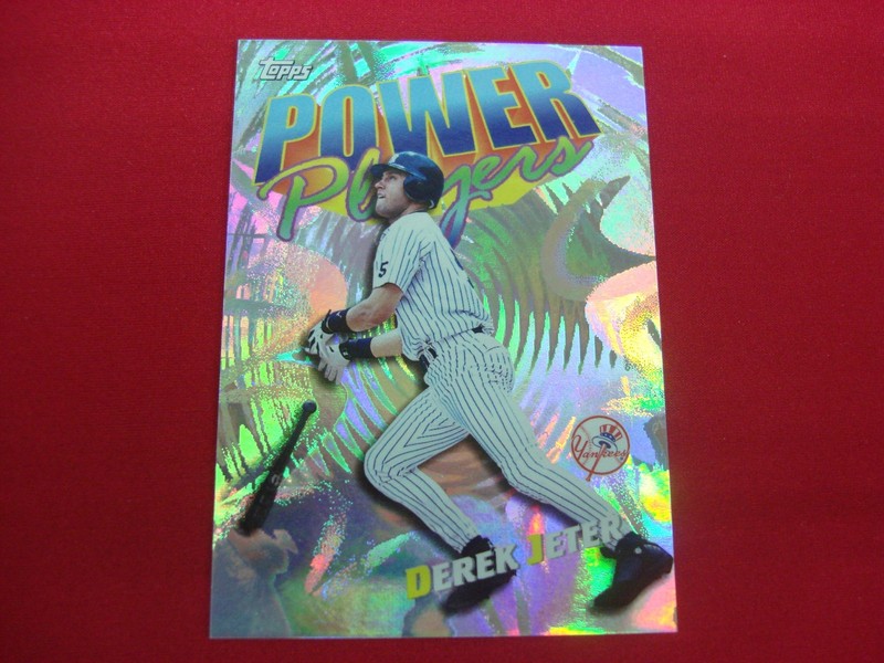 Derek Jeter 1999 Topps Power Players holographic foil baseball card (#P20) graded Gem Mint by PSA