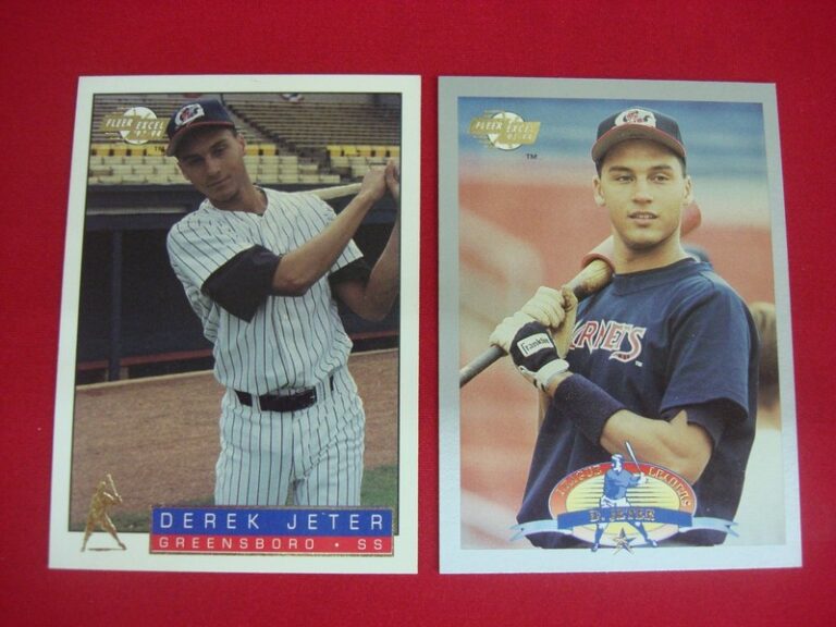 Derek Jeter 1993-94 Fleer Excel Rookie Cards