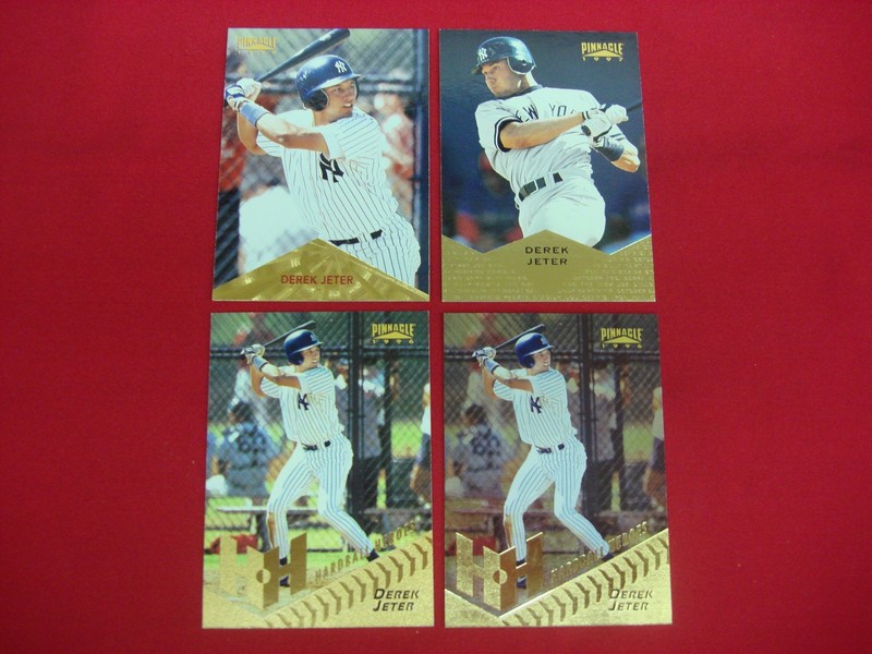 Derek Jeter Pinnacle Baseball Card Lot (1996-97)
