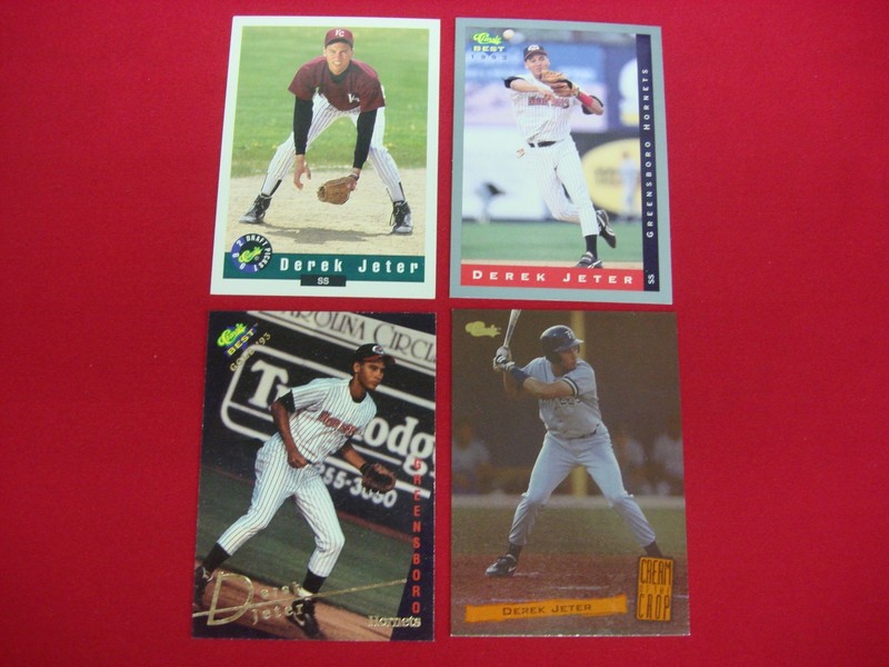 Derek Jeter MiLB Card Lot (1992-1994)