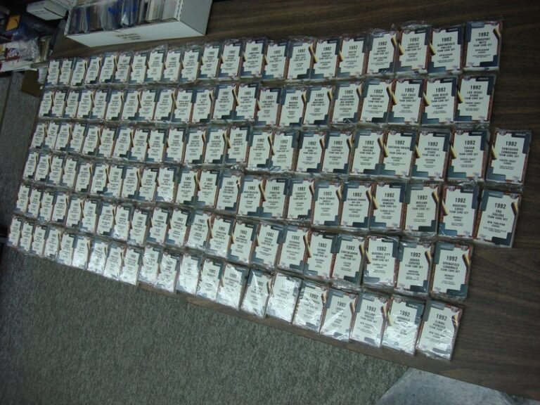 1992 Fleer ProCards Minor League Team Sets (128 Factory Sealed, 3500+ Cards)