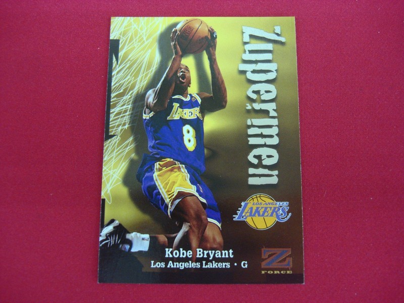 1998-99 Skybox Z Force Zupermen Kobe Bryant Basketball Card #195