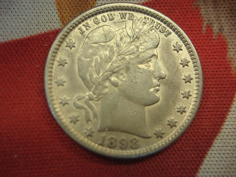 1898 Barber Quarter