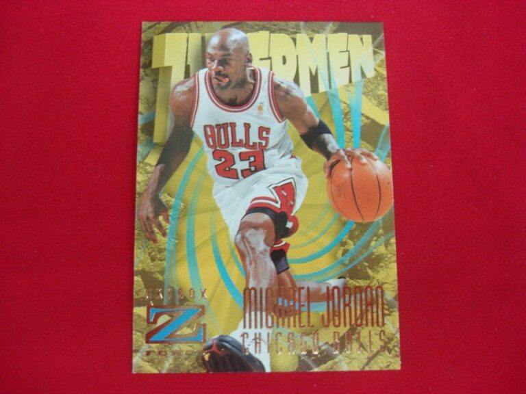 1996-97 Skybox Z Force Zupermen Michael Jordan #179 Chicago Bulls basketball card