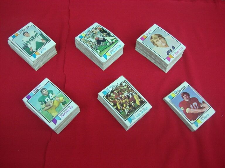 Vintage 1973 Topps Football Card Lot (406/528) - Excellent to Mint Condition