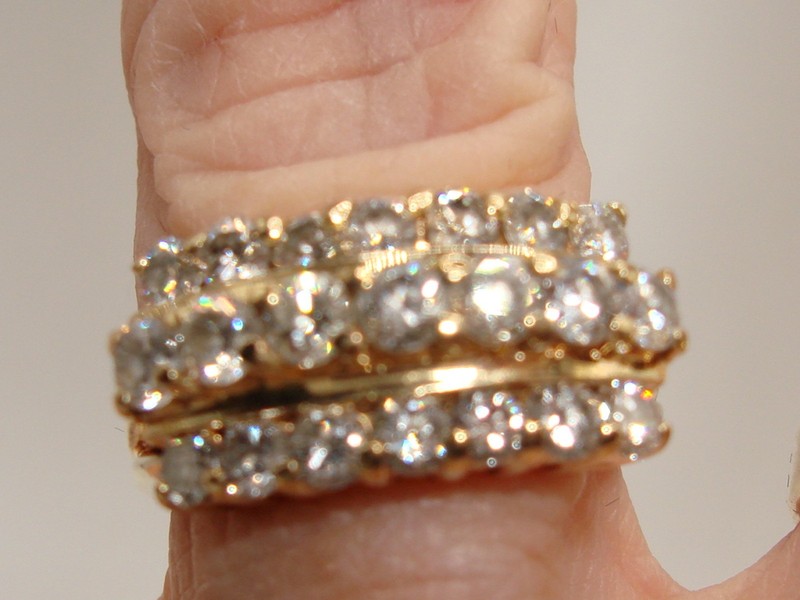 14K Gold Diamond Ring