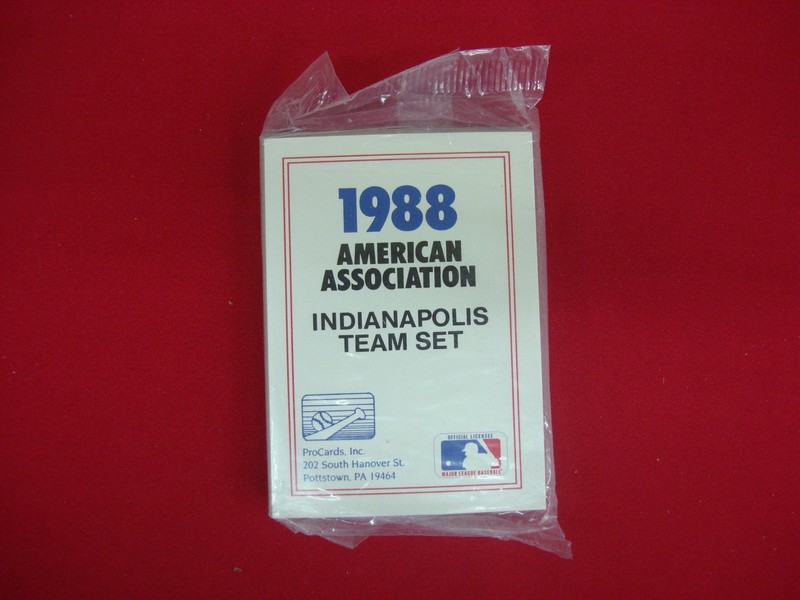 1988 Indianapolis Indians ProCards Team Set featuring Randy Johnson