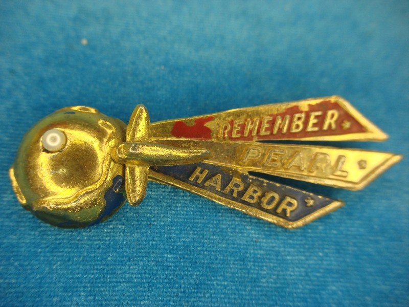 Vintage Pearl Harbor Homefront Pin