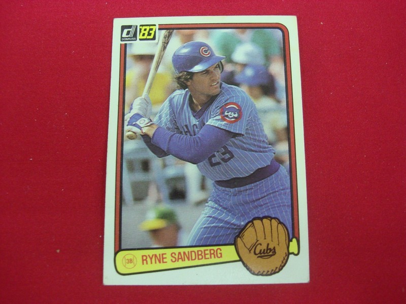 1983 Donruss Ryne Sandberg Rookie Card #277 RC