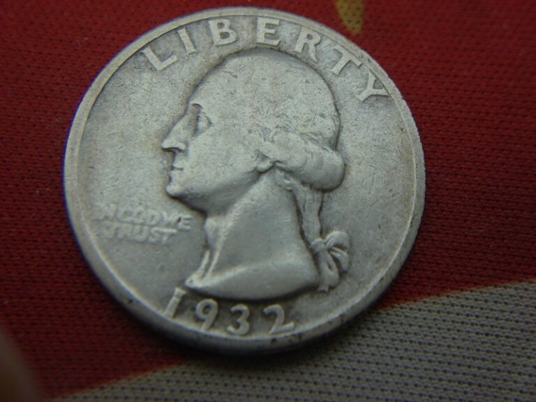 1932 D Denver Washington Quarter - Key Date (Full Rims)