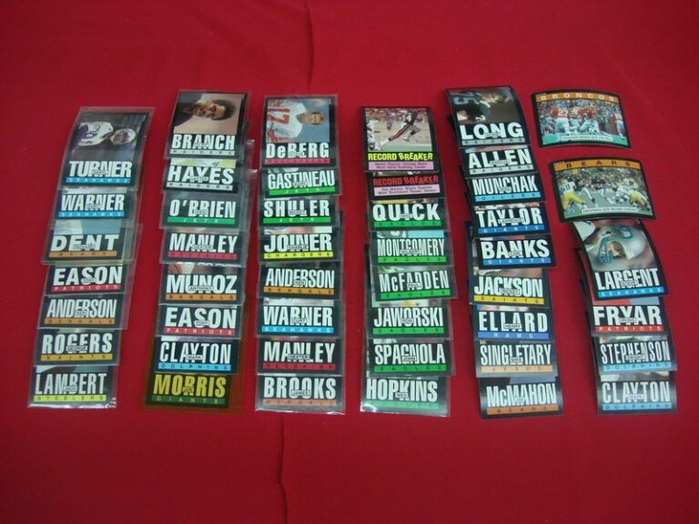 Vintage 1985 Topps Football Card Lot of 46