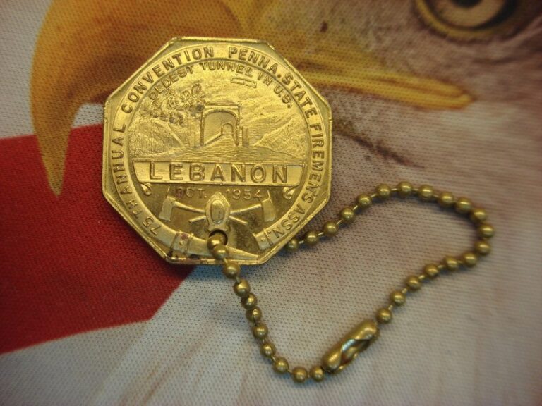 1954 Pennsylvania State Fireman's Assn. Convention Token