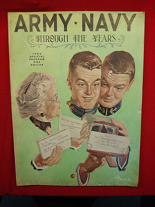 1962 Army-Navy Game Program