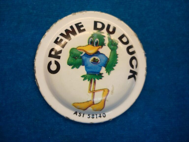 Vintage Crew Du Duck Clicker/Snapper Tin Toy