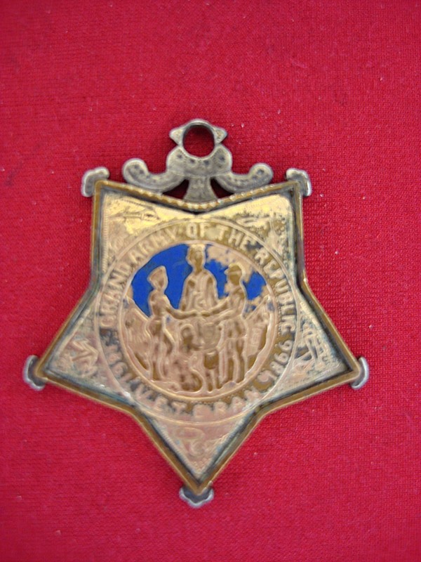Civil War Era Watch Fob - GAR Veteran (1861-1866)