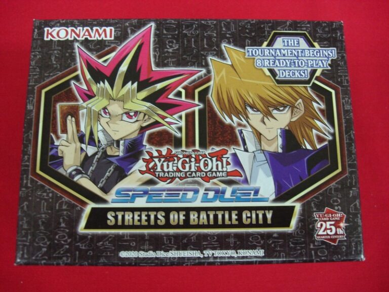 Yu-Gi-Oh! Speed Duel Streets of Battle City 8 Decks Sealed with Secret Rare Upgrades
