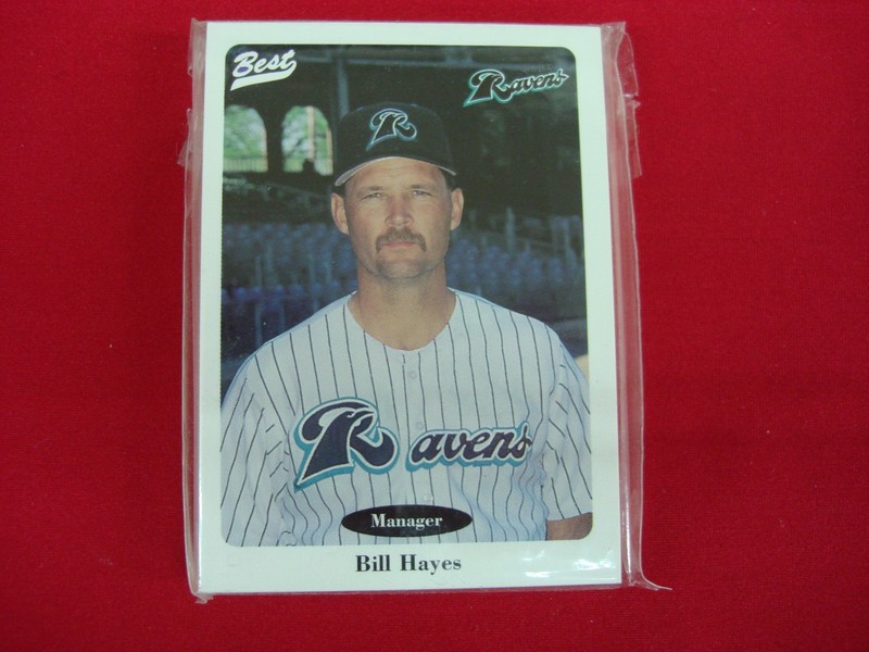 1996 New Haven Ravens Baseball Card Set featuring Todd Helton rookie card