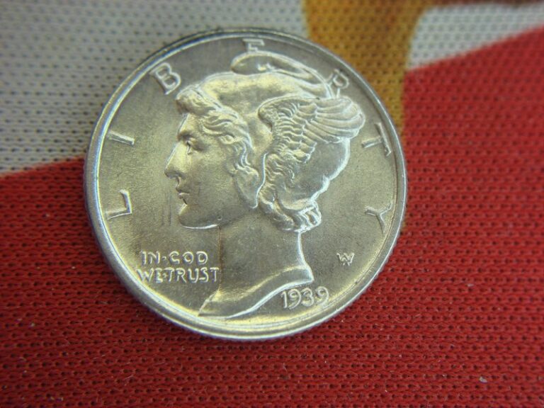 1939 Mercury Dime