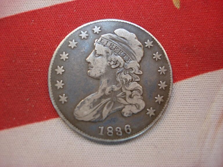 1836 Lettered Edge Bust Half Dollar