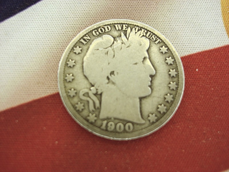 1900-S Barber Half Dollar in Good Condition