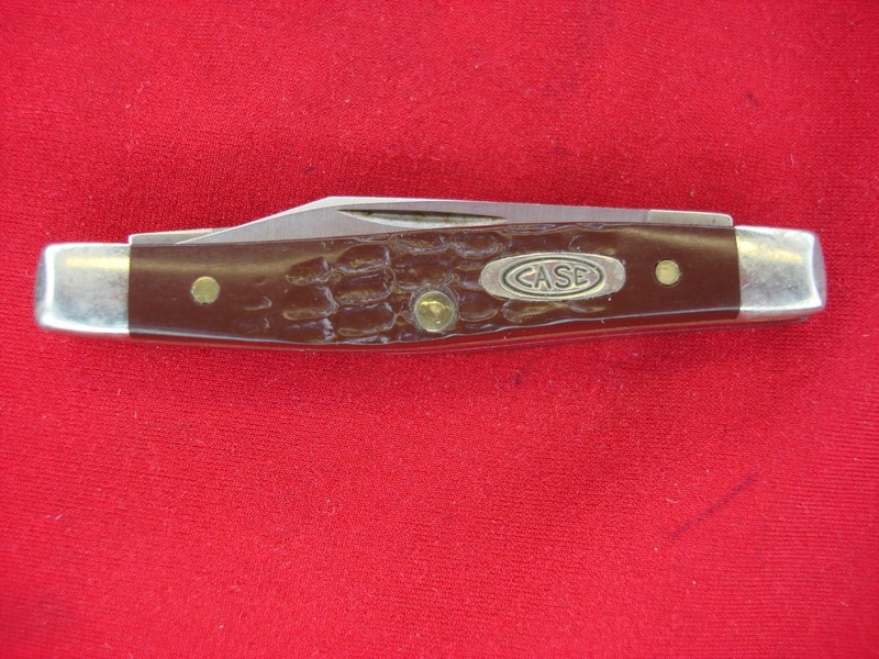 Vintage CASE XX #6233 Stockman pocket knife with two blades in excellent condition