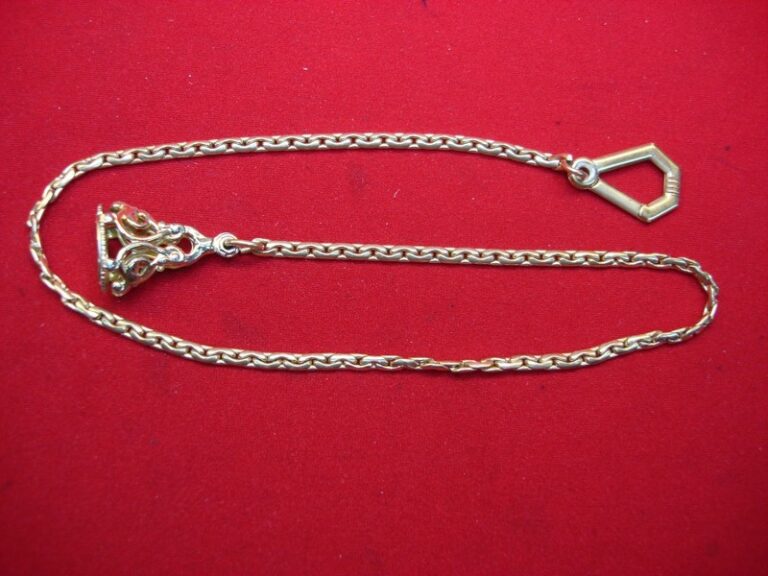 Vintage Gold-Filled Pocket Watch Chain