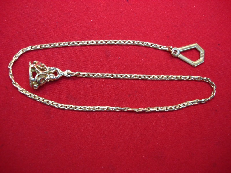 Vintage Gold-Filled Pocket Watch Chain