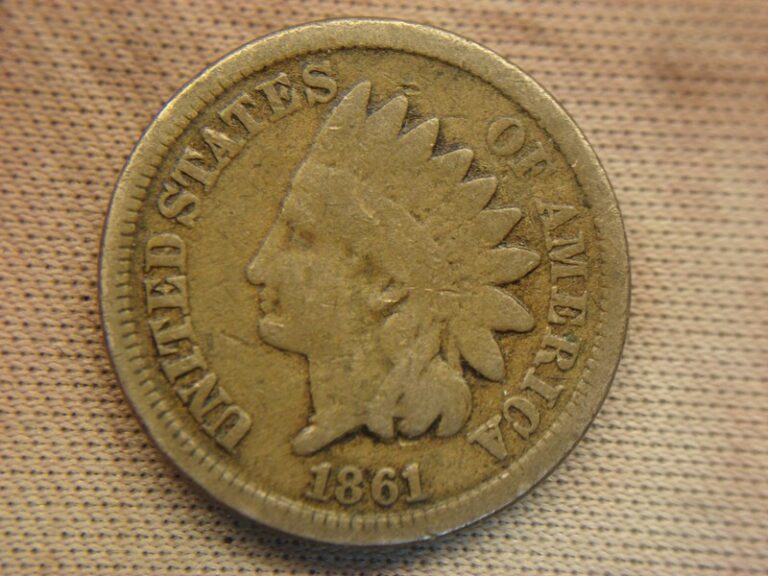 1861 Indian Head Cent