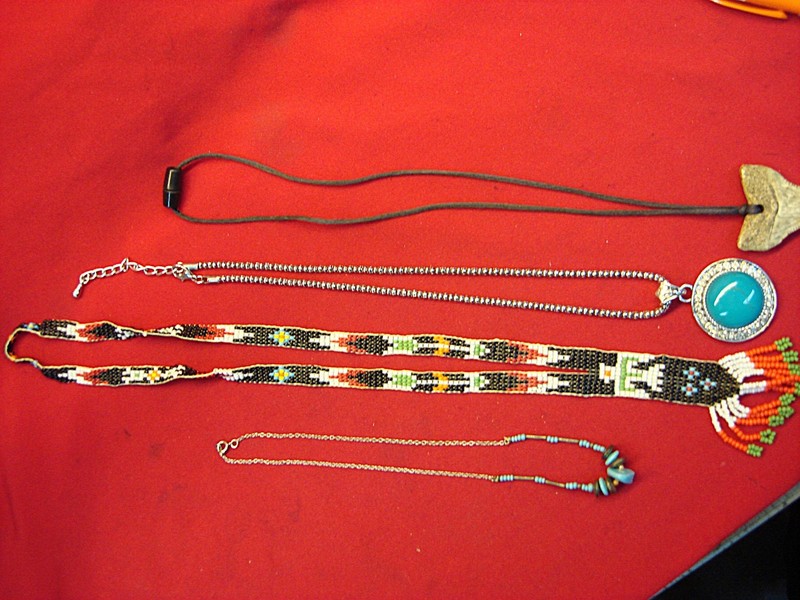 Vintage Southwestern Jewelry Lot - 4 Unique Estate Necklaces