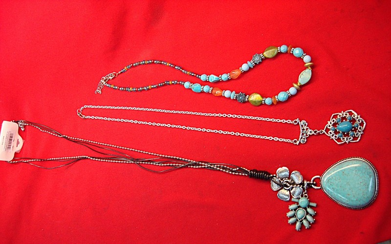 Vintage Southwest Style Necklace Lot - 3 Unique Estate Findings