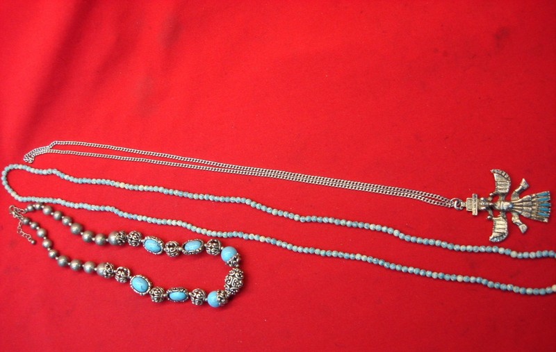 Vintage Southwest Style Necklace Set - Estate Find
