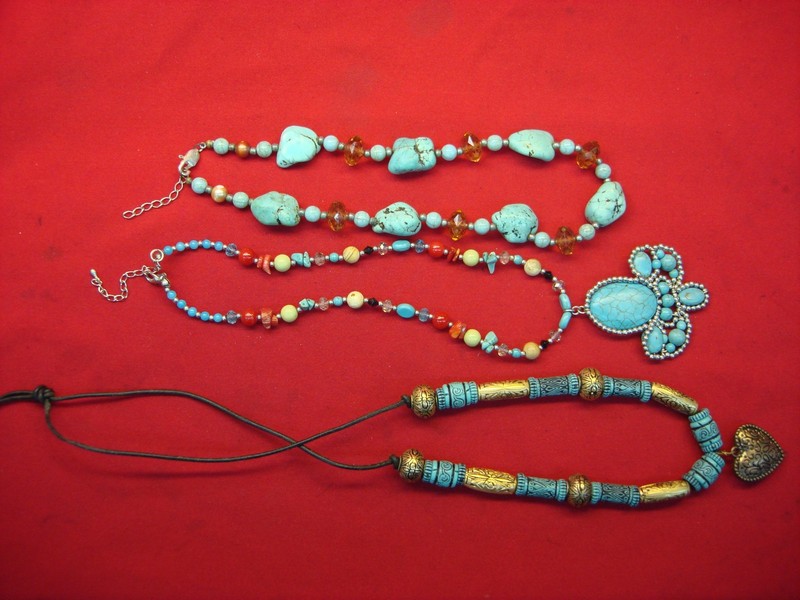 Vintage Southwest Style Necklace Set of 3