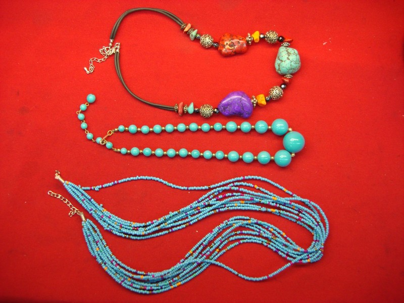 Vintage Southwestern Style Necklace Set of 3