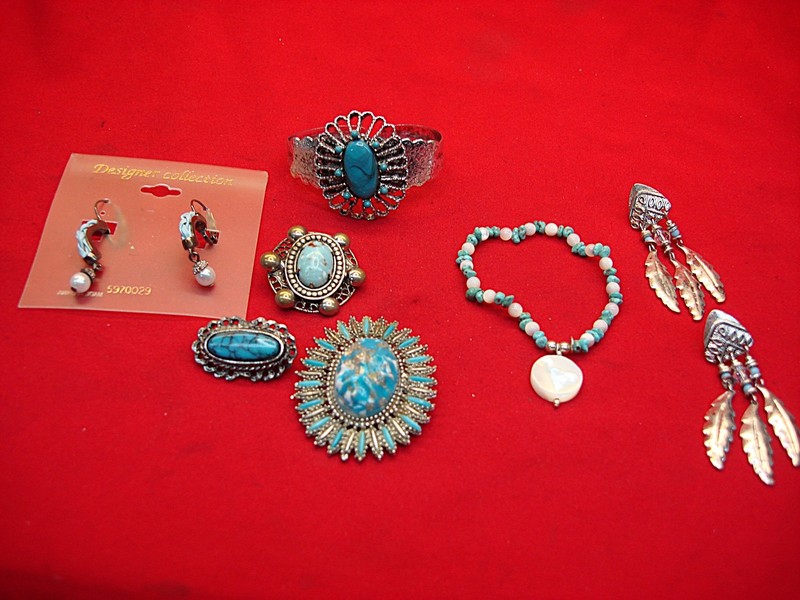 Estate Southwest Style Jewelry Lot