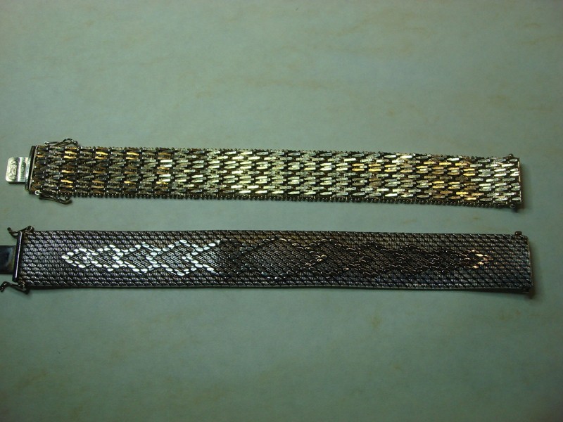 Vintage Monster Mesh Bracelets Set of 2
