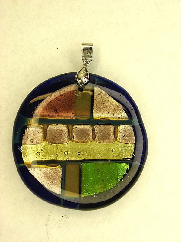 Handmade Murano glass pendant necklace
