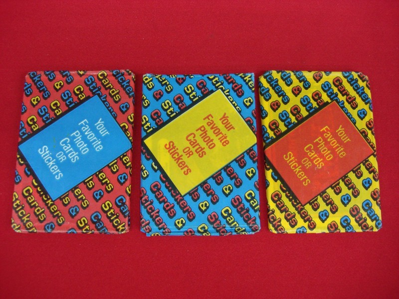 Three unopened packs of 1976 Donruss The Bionic Woman trading cards with end-of-run wrappers.