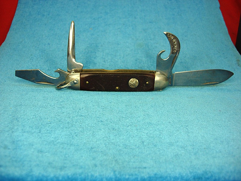 Vintage Ulster Boy Scout Pocket Knife w/ 3 Tools