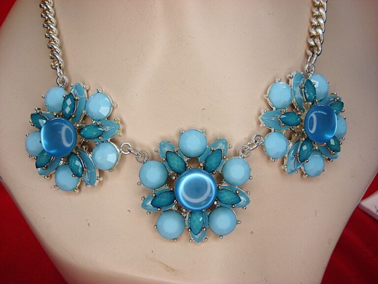 Vintage Blue Stone Necklace