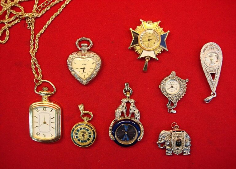 Vintage Ladies' Pendant Watches (Lot of 8)
