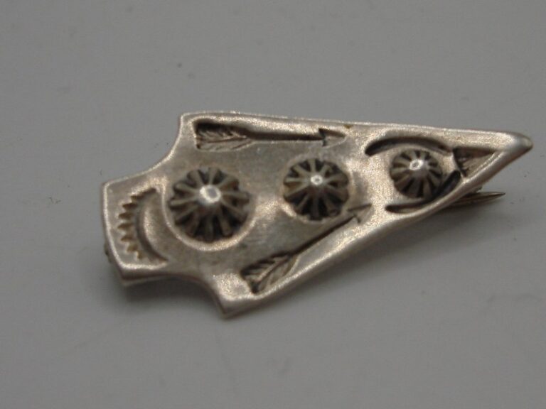 Antique Fred Harvey Sterling Silver Arrow Pin