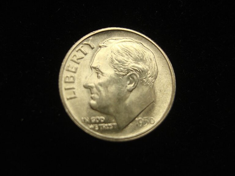 1950-S Roosevelt Dime, High End BU Key Date Coin
