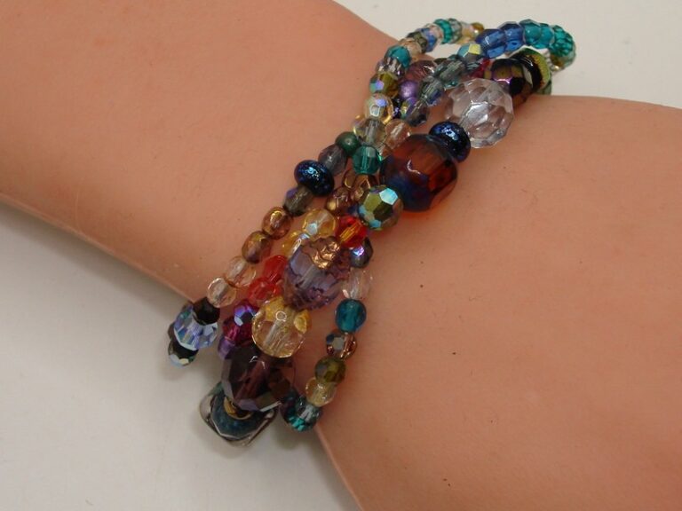 Holly Yaski Swarovski Crystal Kaleidoscope Bracelet