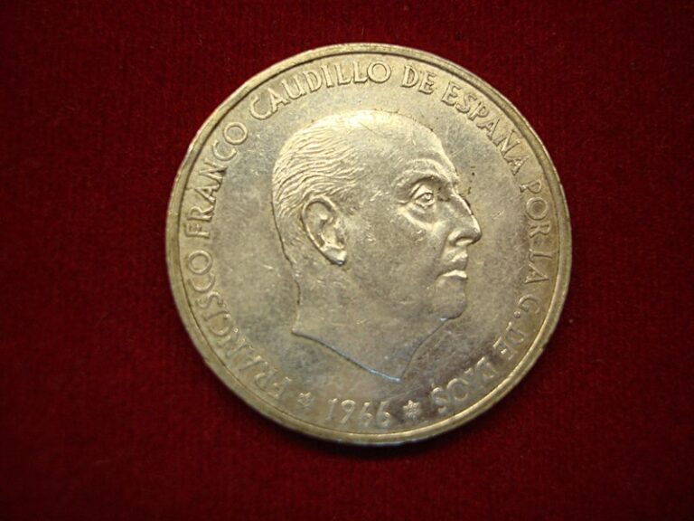 1966 Spain 100 PTAS silver coin, .800 fine, mild circulation