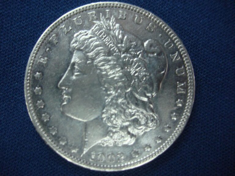 1902 Morgan Dollar with high detail, cleaned
